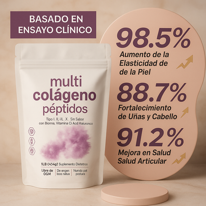 Multicolágeno 5 en 1 | Repara y Rejuvenece Desde Adentro