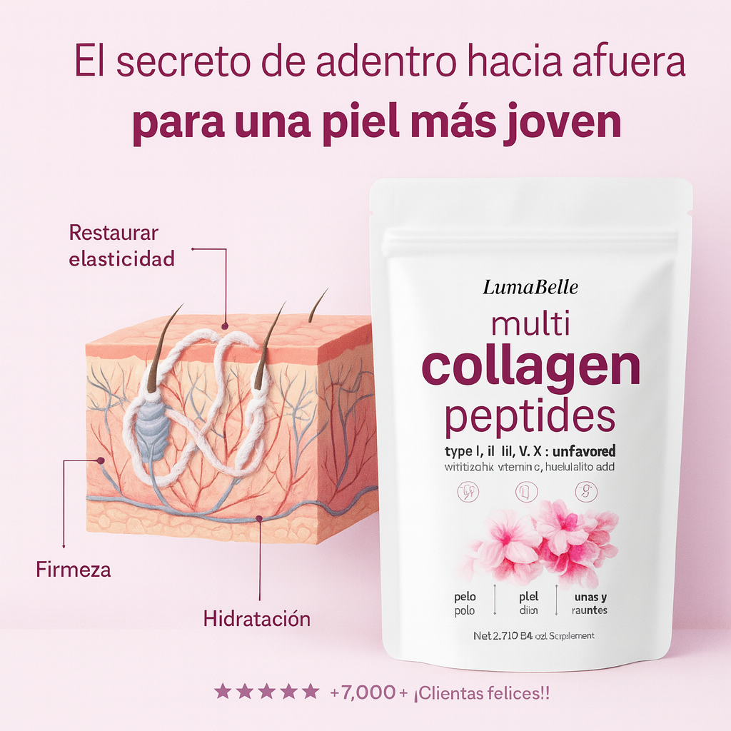 Multicolágeno 5 en 1 | Repara y Rejuvenece Desde Adentro