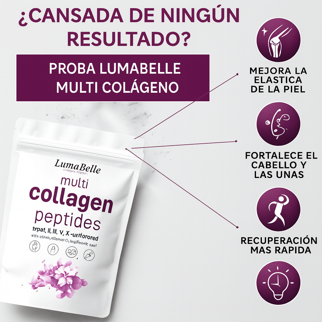 Multicolágeno 5 en 1 | Repara y Rejuvenece Desde Adentro