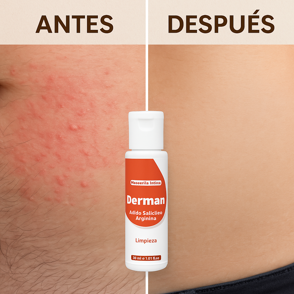 Derman Íntimo – Crema Natural Que Elimina Picazón, Ardor y Hongos
